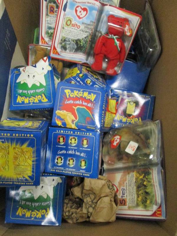 Pokemon Balls and Beannie Babies fr...