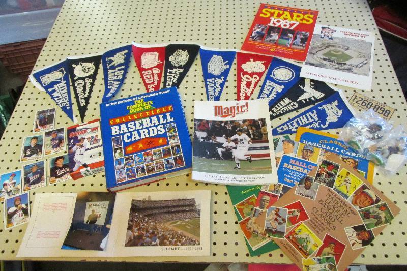 Lot of baseball and Twins memorabel...