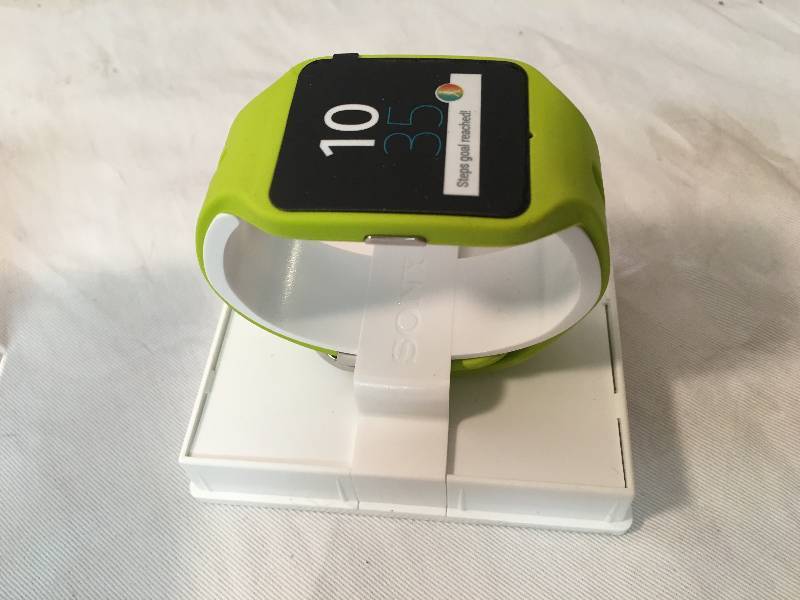 lot 31 image: Sony SmartWatch 3 -Lime Retail $350