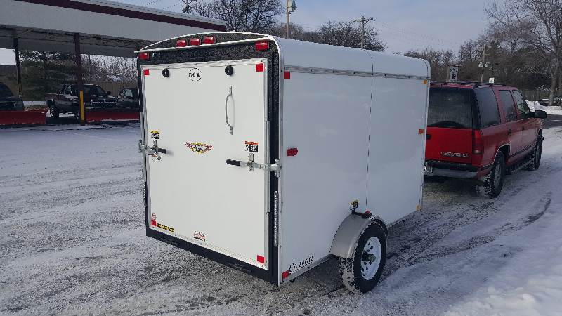lot 1A image: 2013 H and H Enclosed Trailer