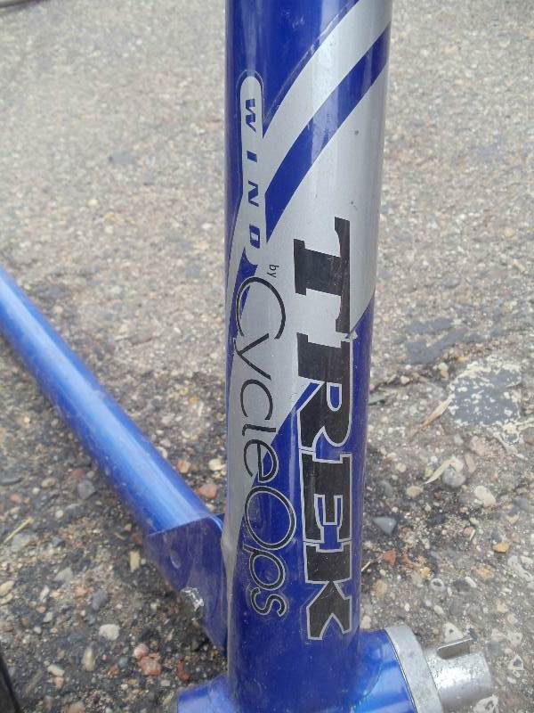 lot 10 image: Trek Indoor cycle ops bike trainer. Works.