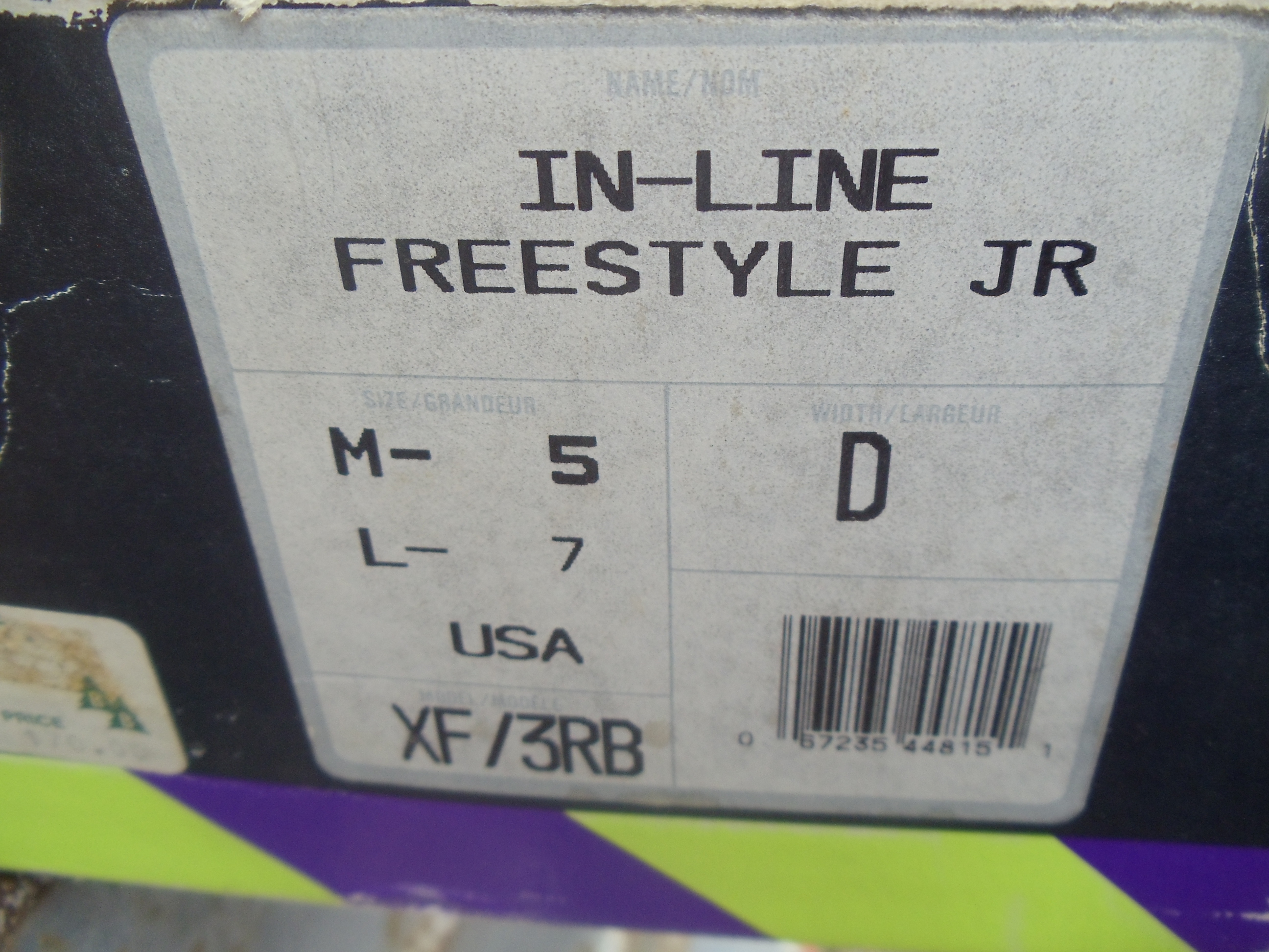 lot 37 image: Bauer freestyle inline skates