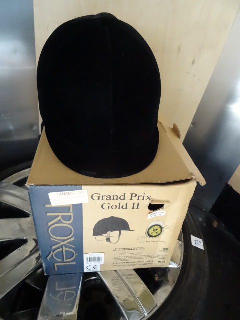 lot 75 image: Horse riding helmet