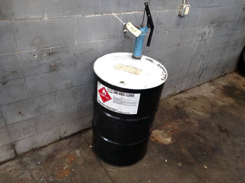 Como Brake Cleaner in Drum with Pum... Transmission Shop KBID
