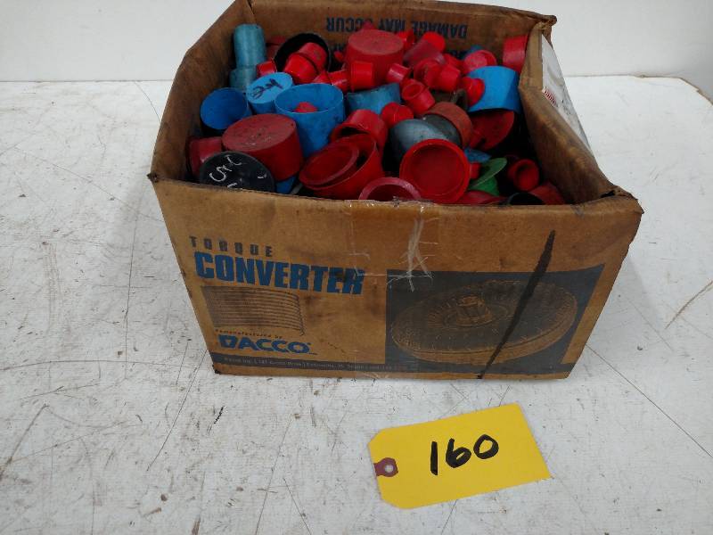lot 160 image: Asstd Caps & Plugs...
