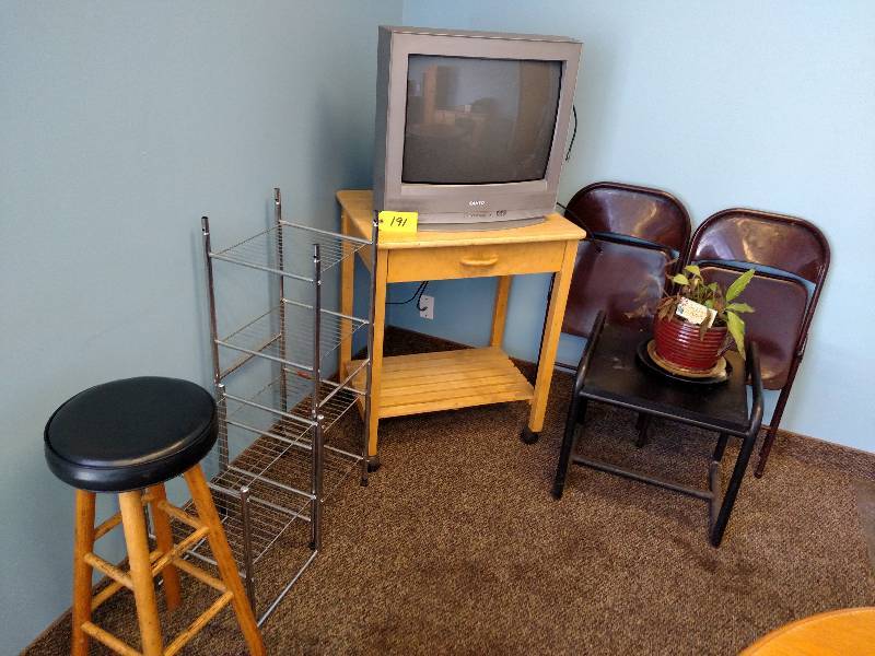 lot 191 image: TV & Misc. Furniture...