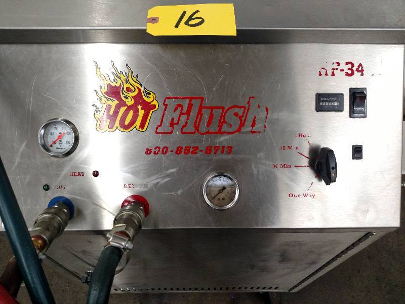 lot 16 image: Hot Flush Model HF345S ATF Cooling ...
