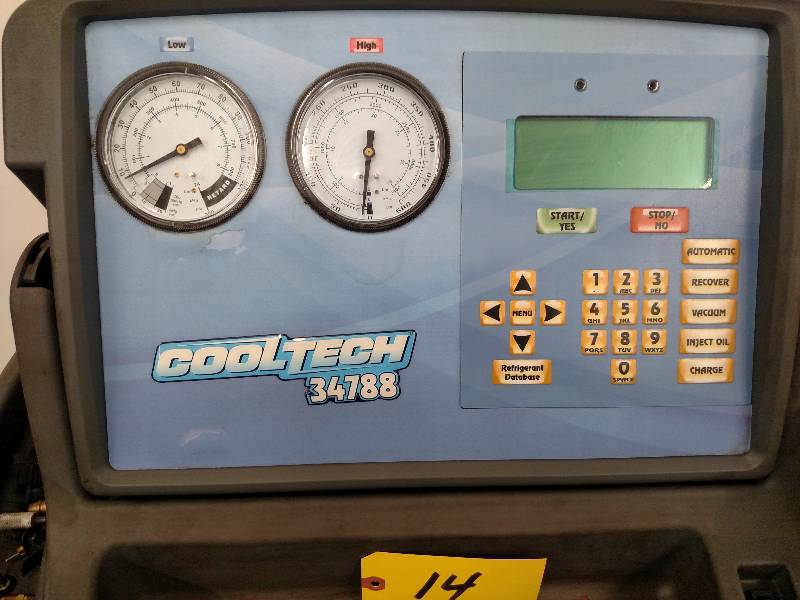 lot 14 image: Robinair CoolTech Model 34788 Refri...