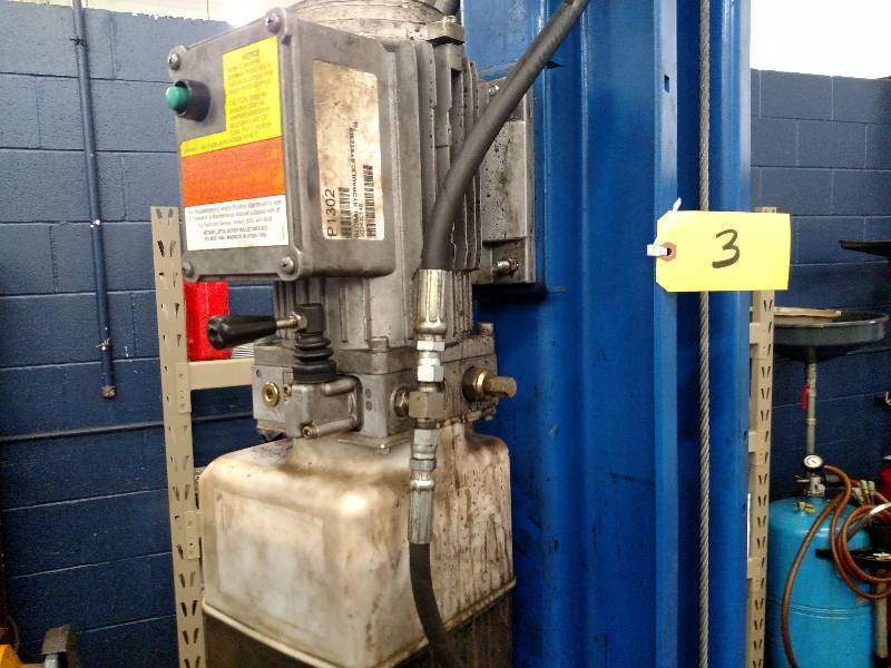 lot 3 image: Rotary Model SPO-A10N500 10,000 lb....