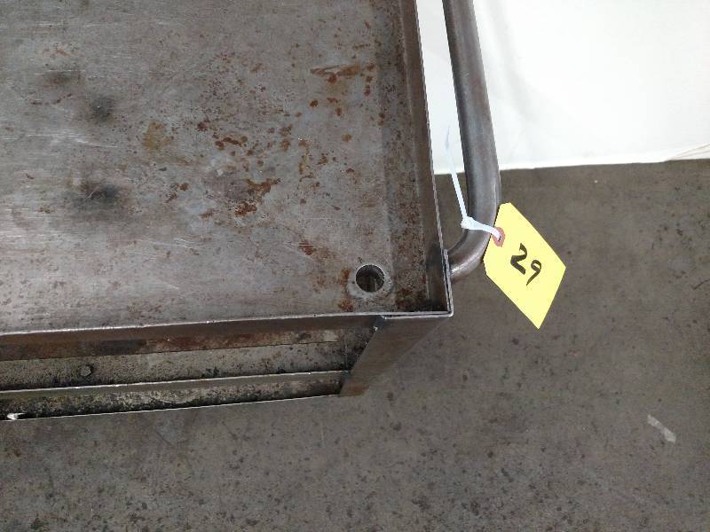 lot 29 image: J-Mar Metal Transmission Cart with ...