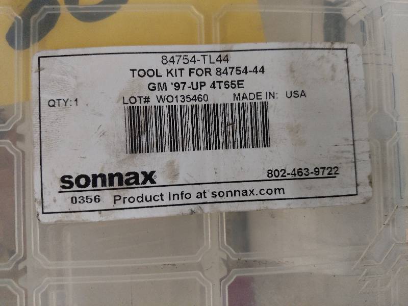 lot 80 image: Sonnax Tool Kit 84754-TL44...