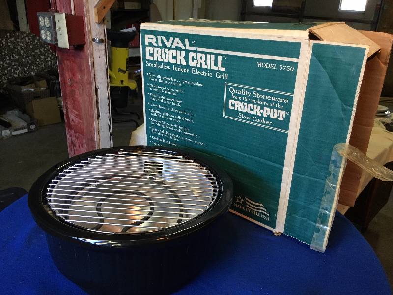 Rival Stoneware Crock Grill