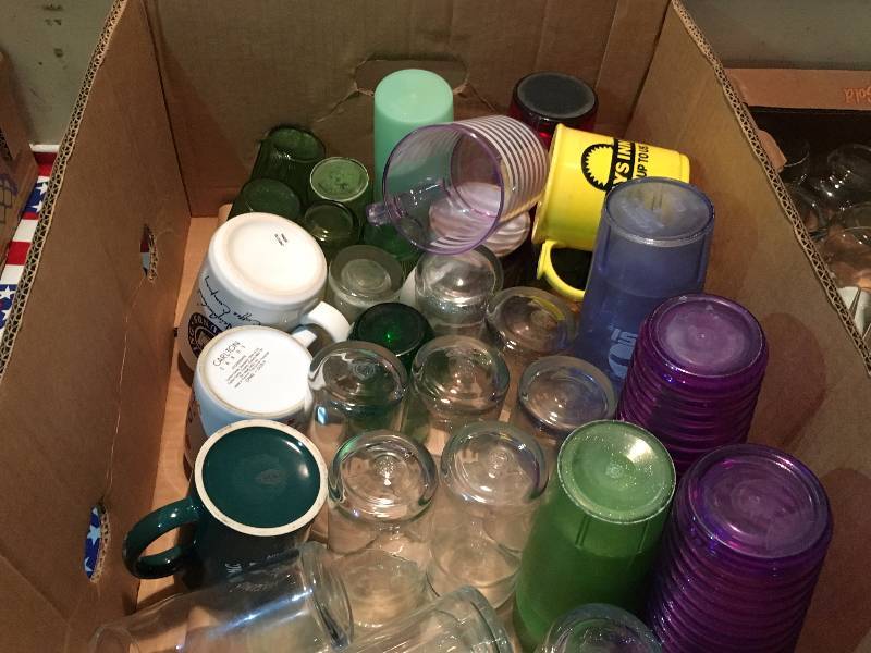 Varity of Coffee Cups and Glasses