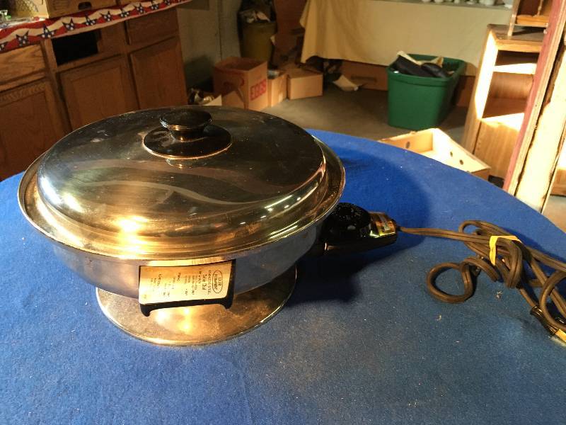 Stainless Steel Serving Chef Heated Pan