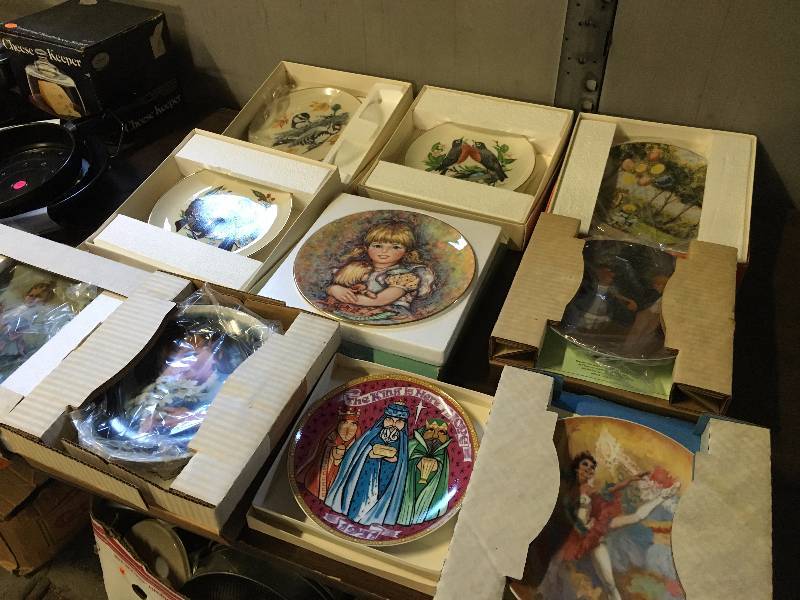 Ten Collector Plates