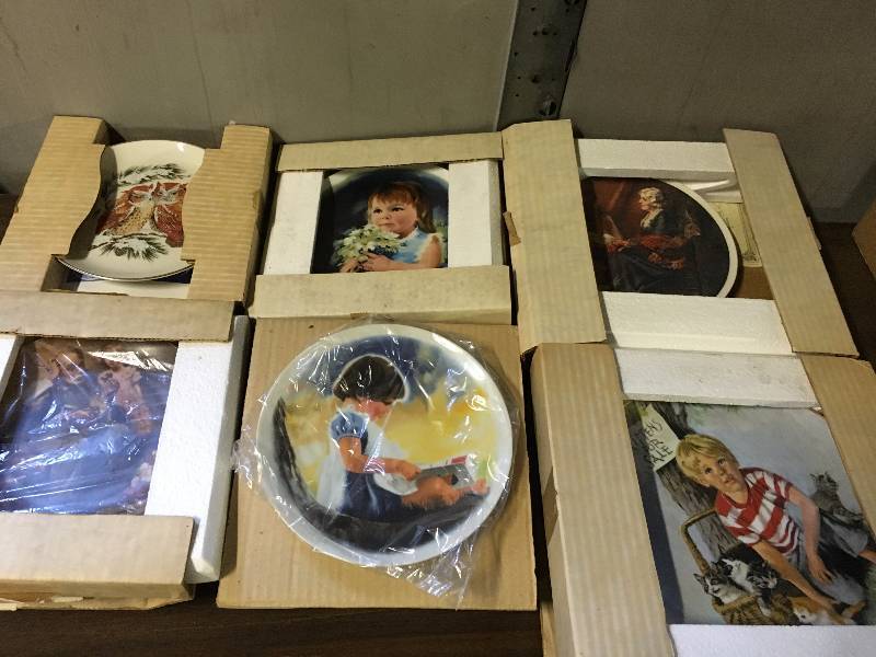 Six Collector Plates