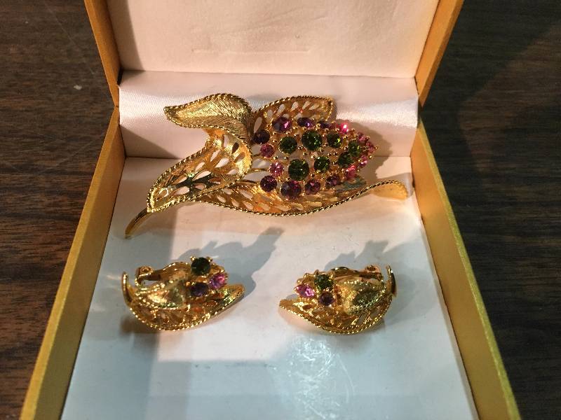 Vintage Pin and Clip Earrings