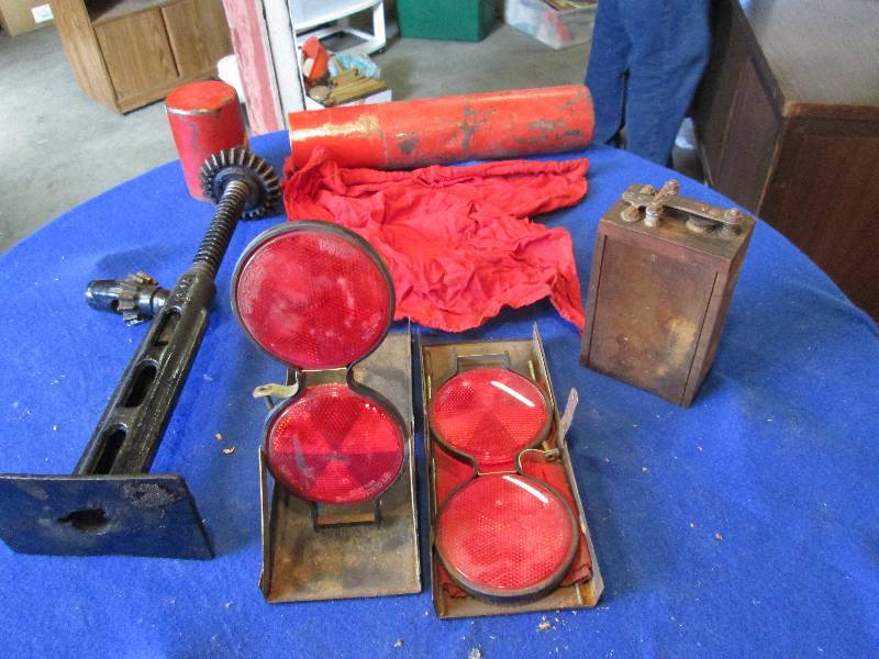 Vintage Spark Coil Box & Vintage Jack