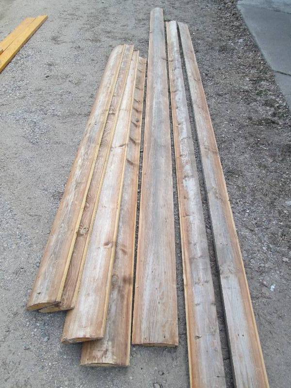 7 14 Wide Pine Log Siding