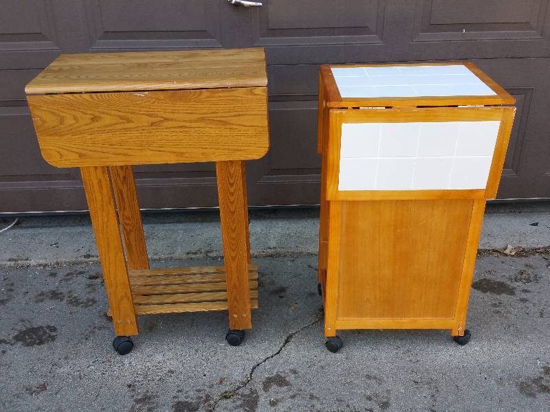 Drop Leaf Portable All-Purpose Tables