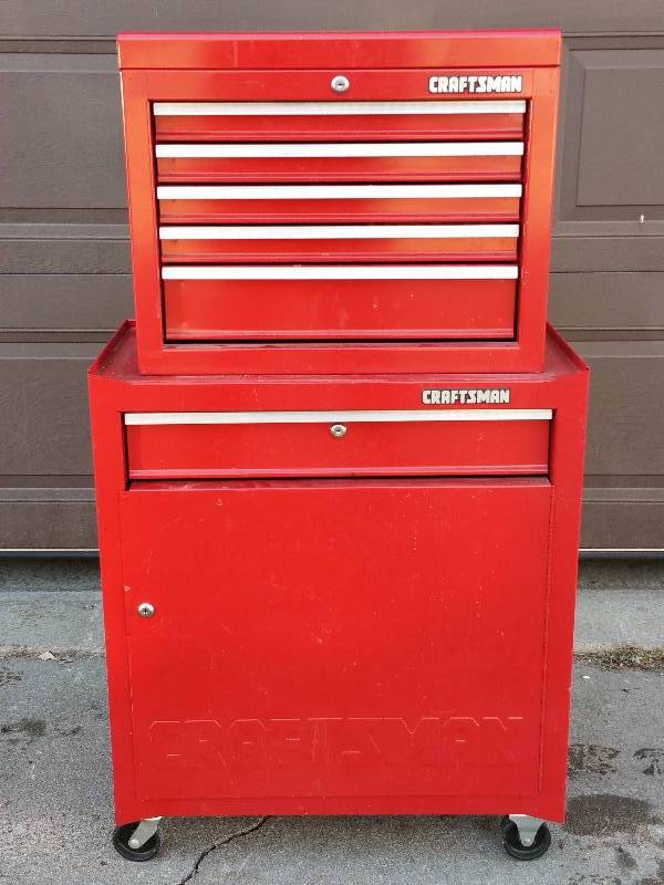 Craftsman Tool Cabinet Loaded w Tools