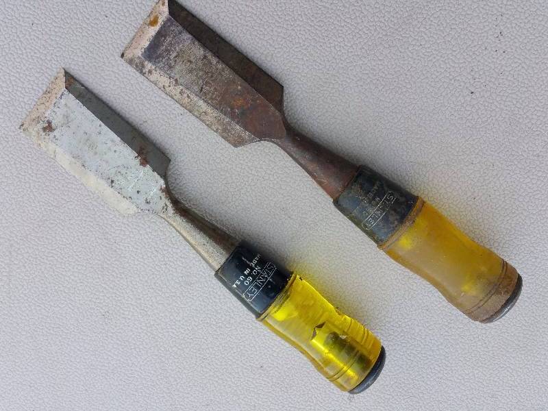 (2) Vintage Stanley Chisels
