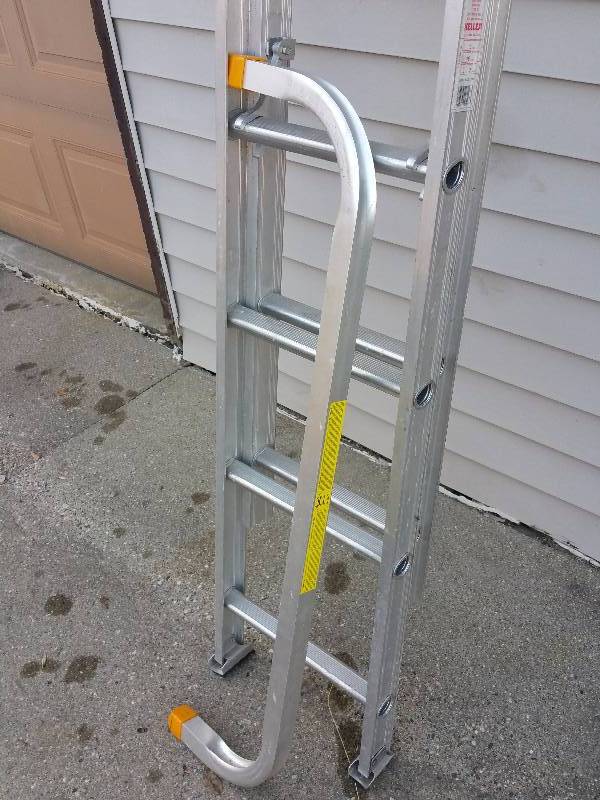 Keller Model 3116 16' Aluminum Ladder w/ Stabilizer | Walt Pederson ...