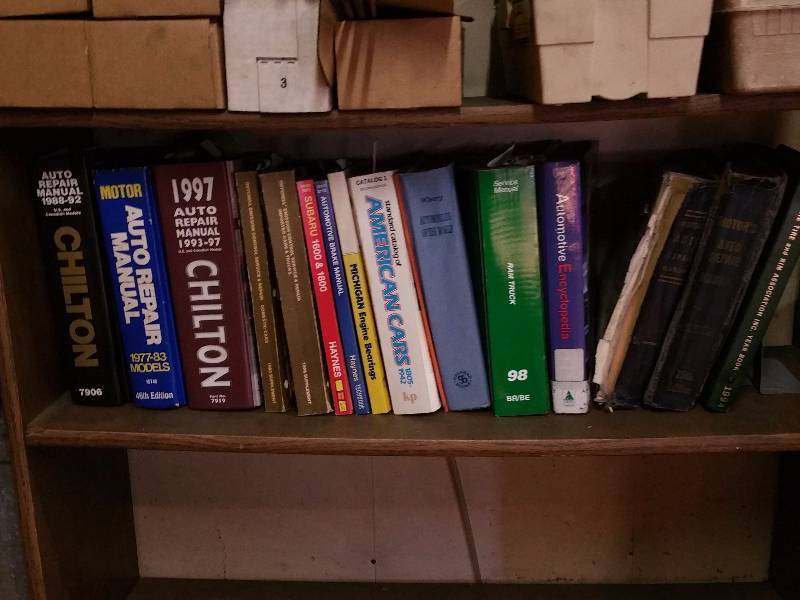 Large Goup of Automotive Repair Manuals, Etc.