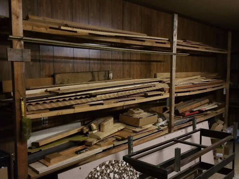 Large Supply of Wood  Lumber  Etc
