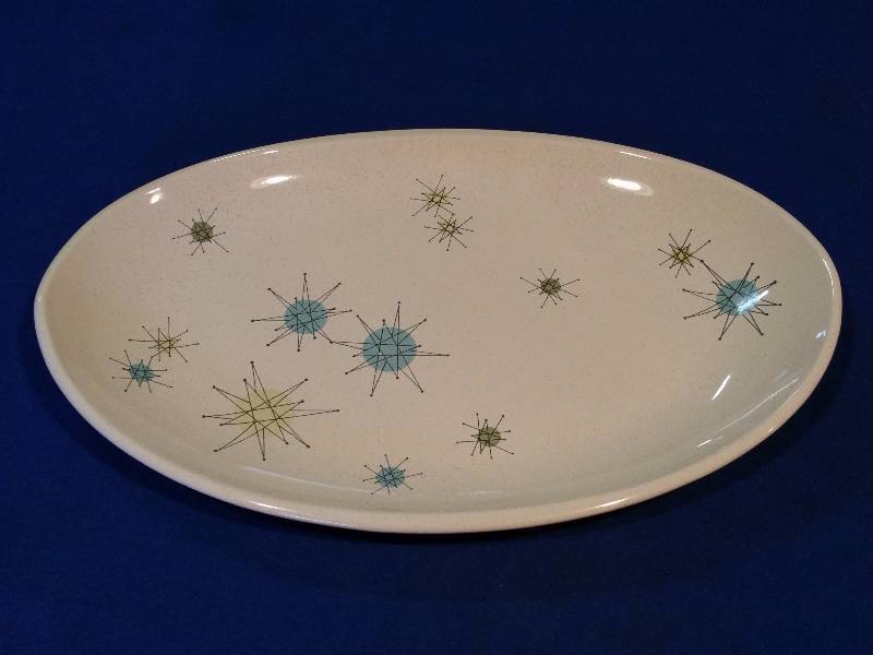 Franciscan Atomic Starburst 15 12 Platter
