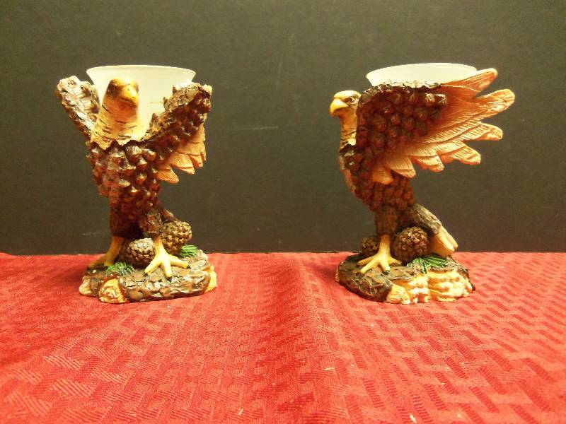 Eagle Candle Holders