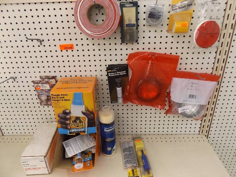 Items on Shelf