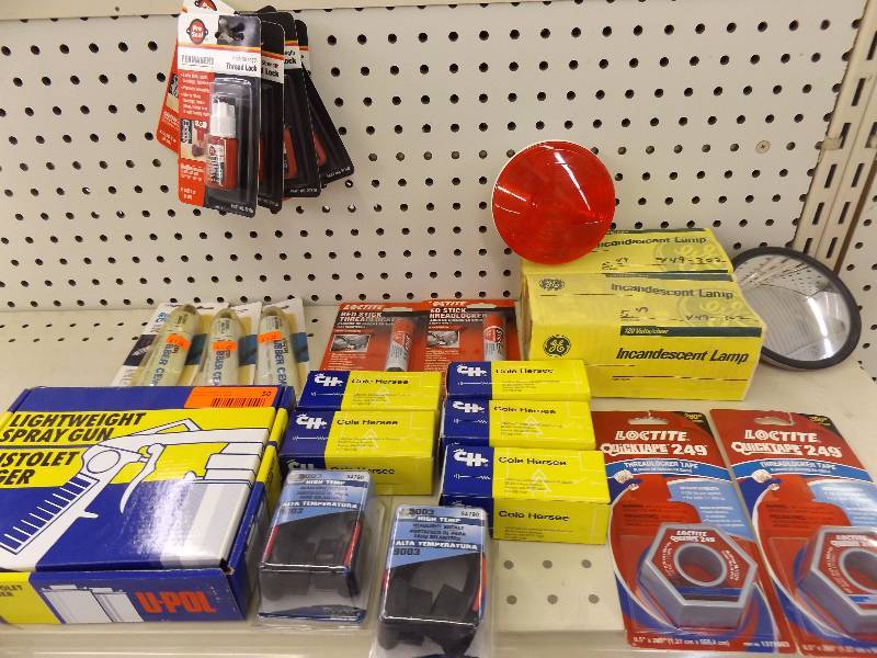 Items on Shelf