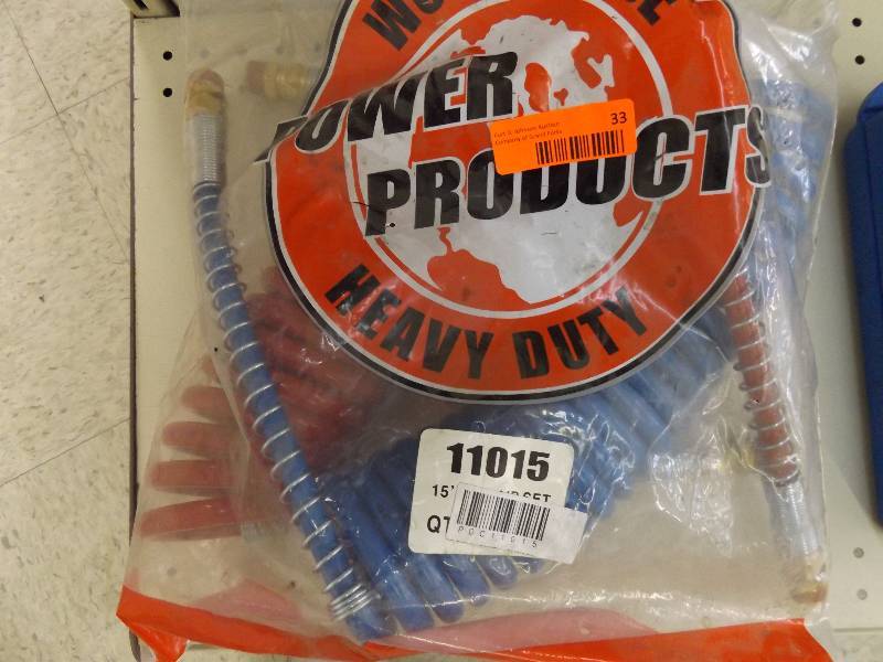 Two Heavy Duty Power Products hoses