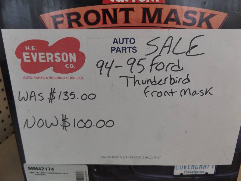 Ford Thunderbird Front Mask