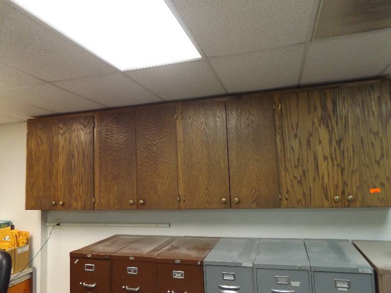 Cabinets.