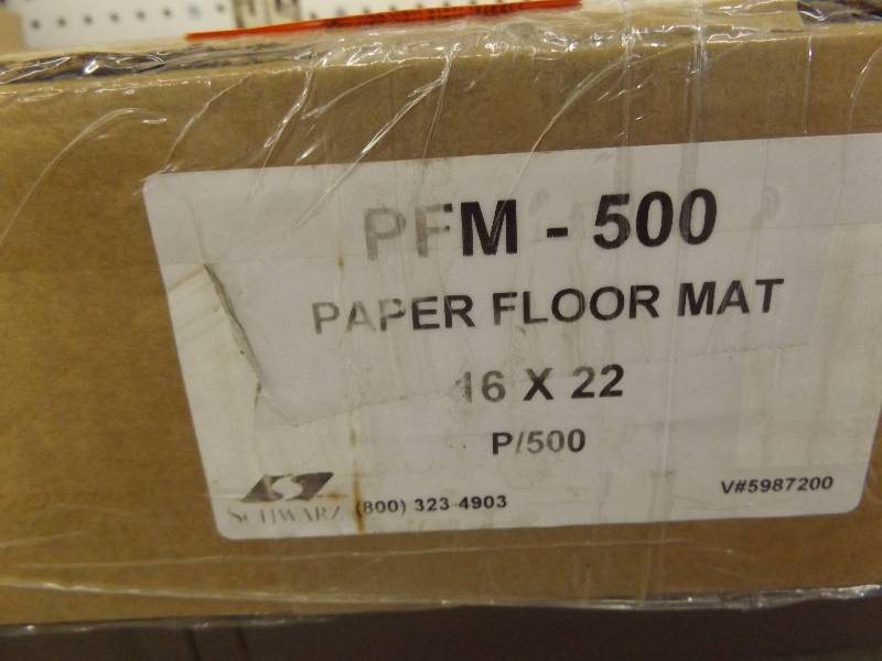 Paper Floor Mats
