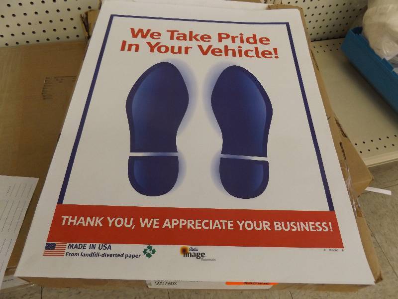 Paper Floor mats