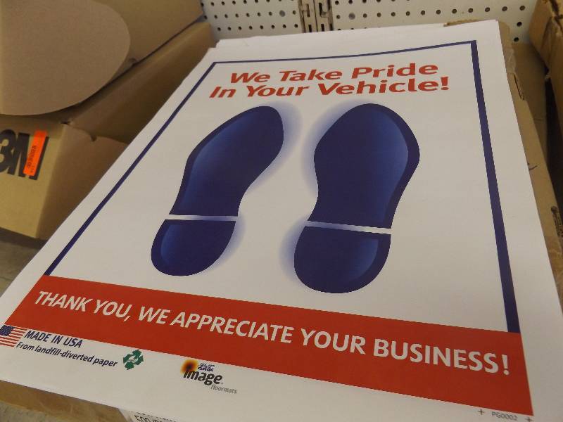 Paper Floor mats