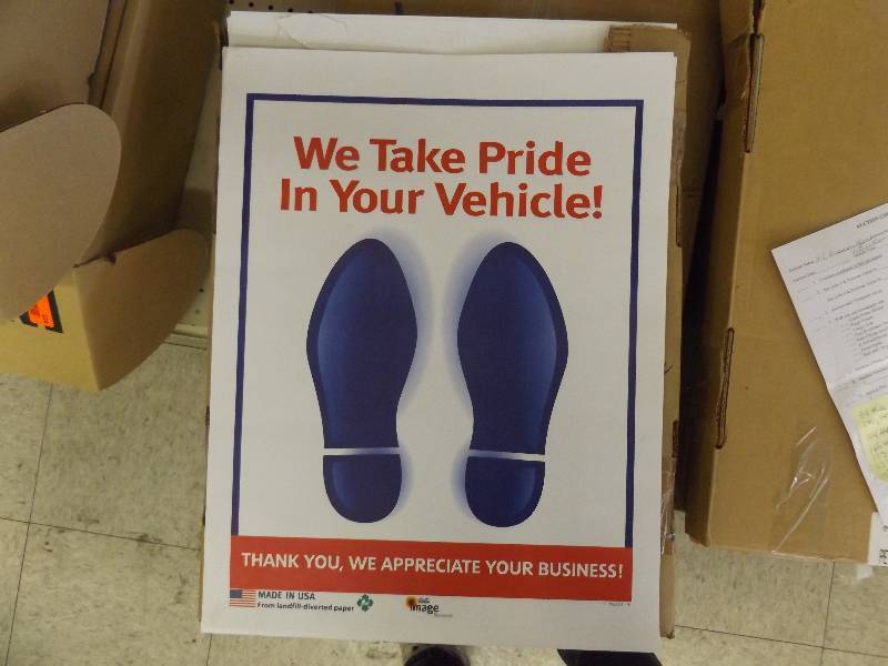 Paper Floor mats