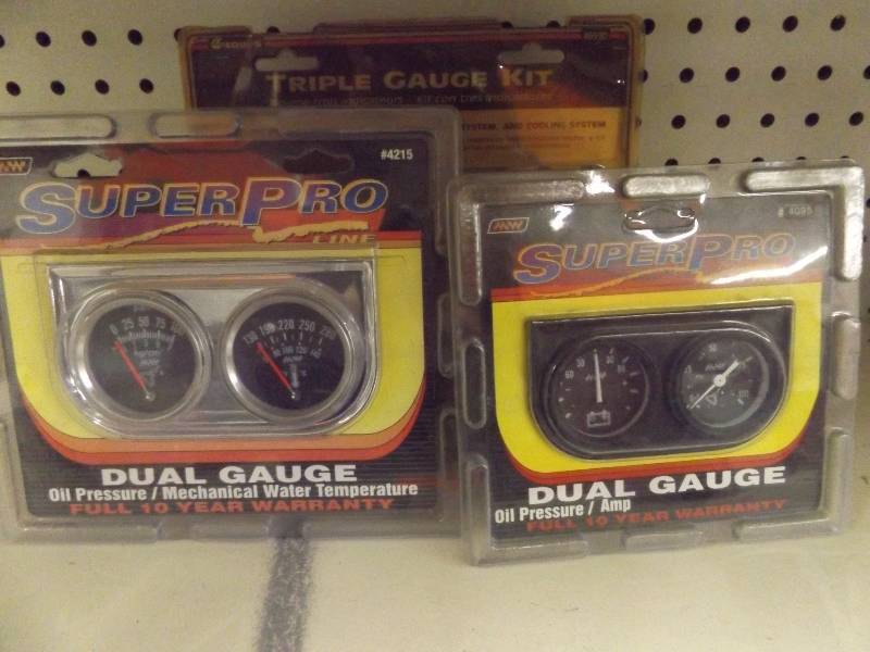 Super Pro Guages, Triple Guage Kit
