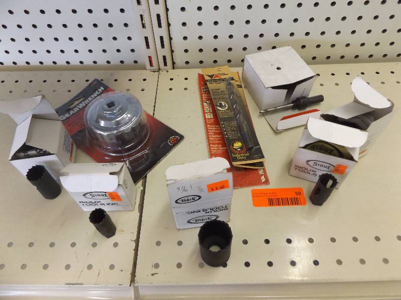 Wrench, bits, and saws