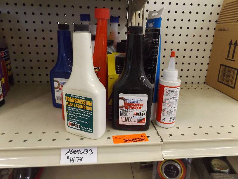 Contents of shelf