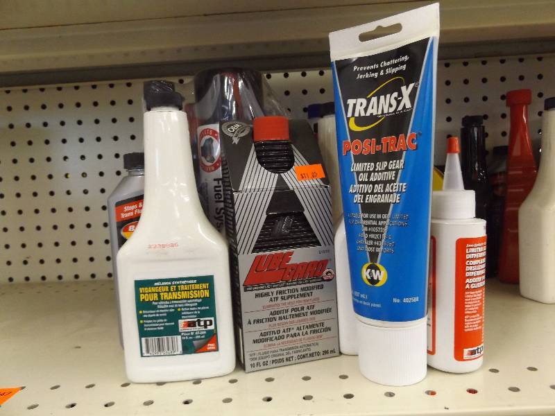 Contents of shelf