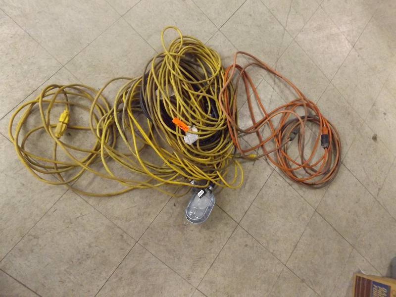 Extension Cords, Shop Lights