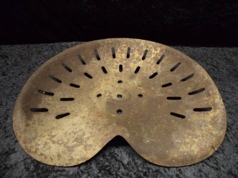 Vintage Metal Tractor Seat