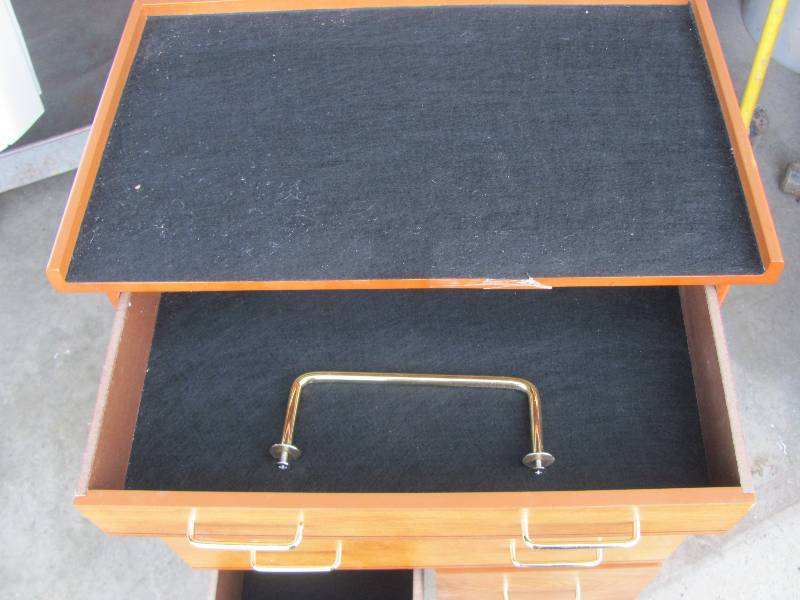 lot 19 image: Rolling Storage Cabinet
