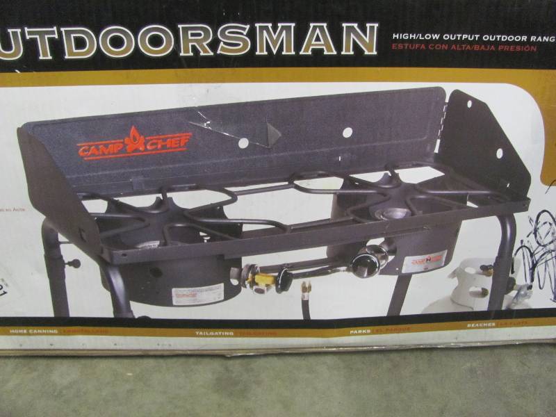 lot 45 image: 2-Burner Propane Outdoor Stove