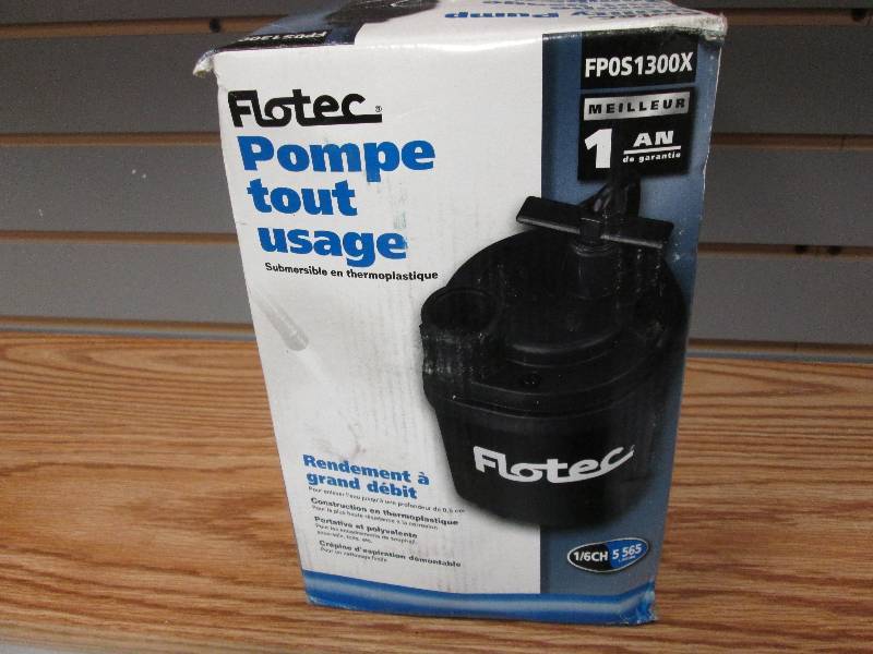 lot 302 image: Flotec Utility Pump submersible the...