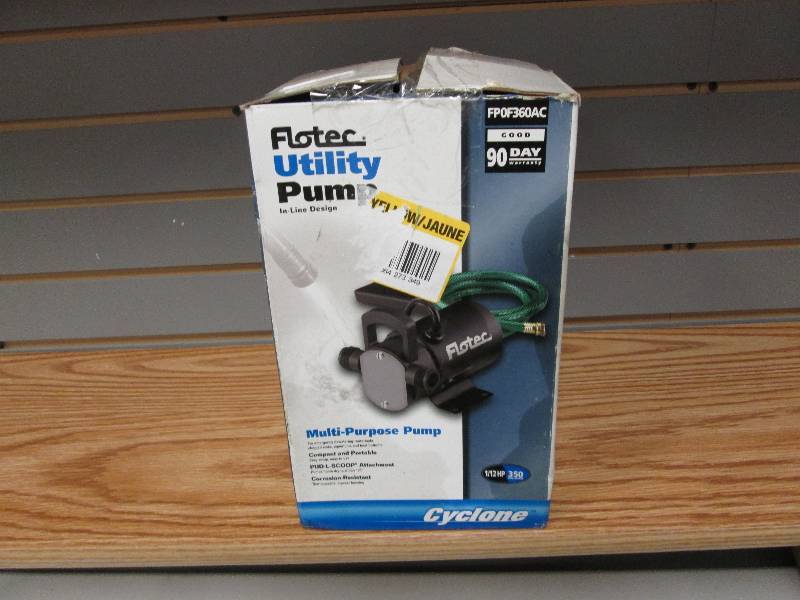 lot 305 image: Flotec Utility Pump in line design ...
